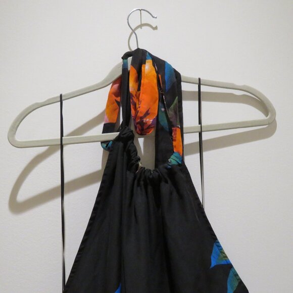 FASHION NOVA Lunch Soiree Floral Maxi Dress Evening Cocktail - Size 1X NWT - Picture 5 of 15